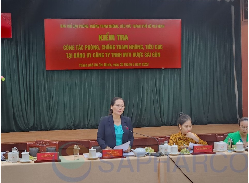 Sapharco giữ vững quyết tâm đấu tranh Phòng, chống tham nhũng, tiêu cực