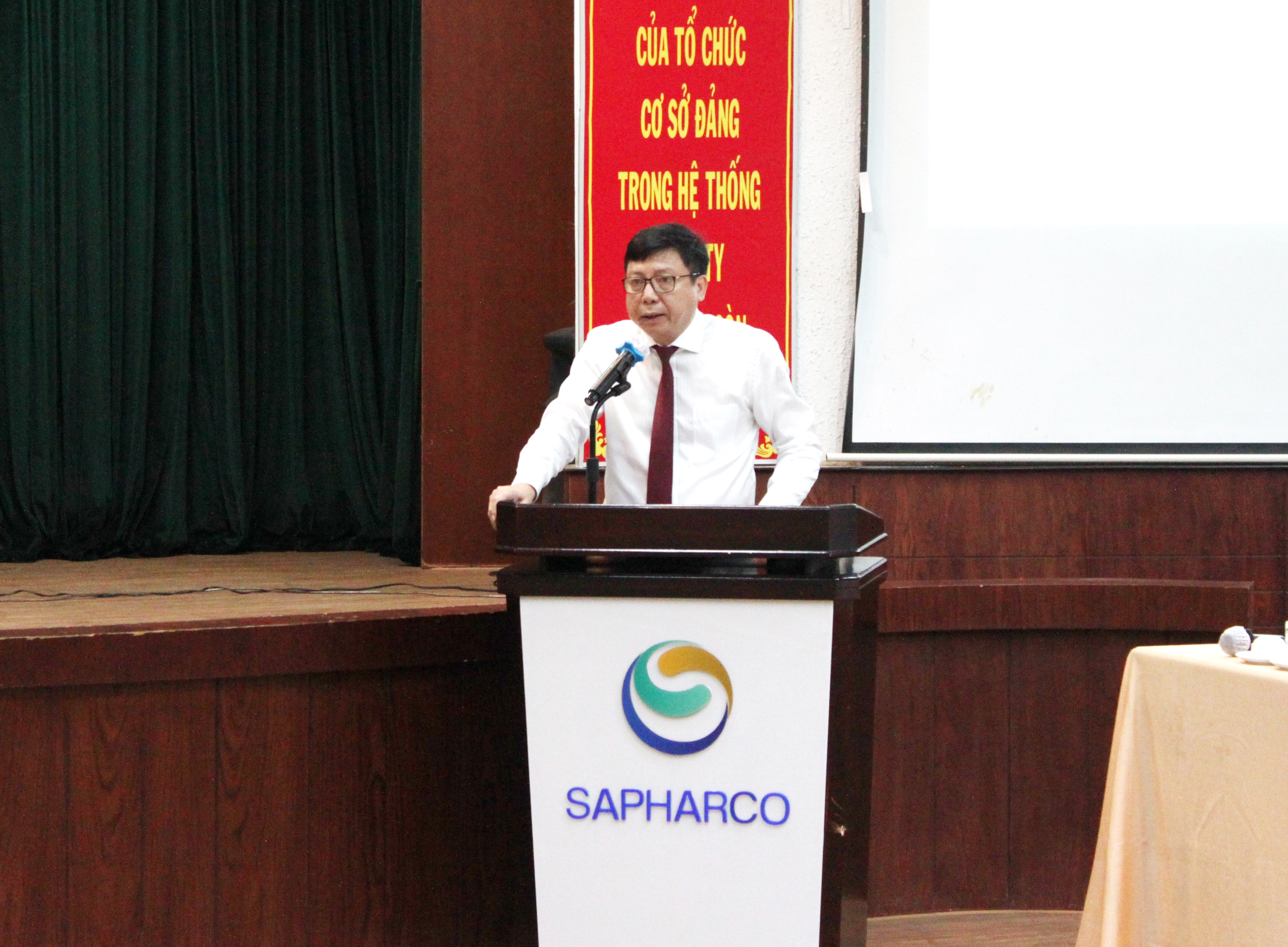 Sapharco - Hội nghị nghiên cứu, học tập, quán triệt Nghị quyết Hội nghị lần thứ năm Ban chấp hành Trung ương Đảng khóa XIII