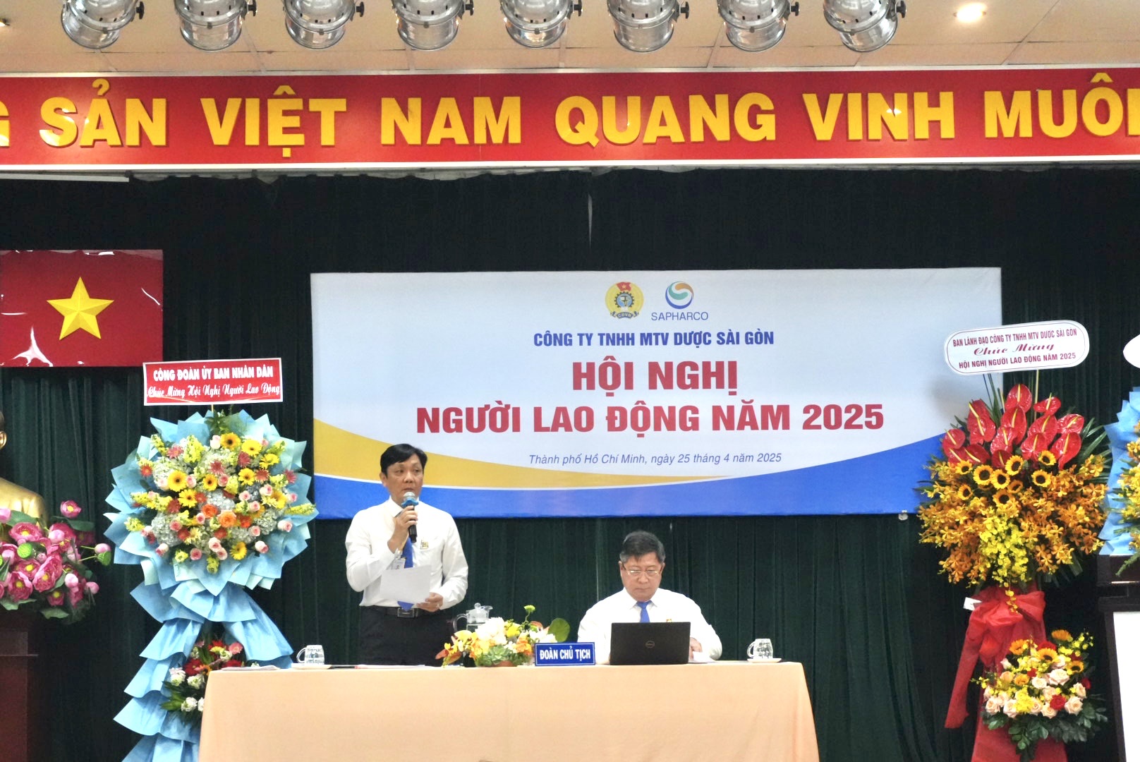 Sapharco tổ chức Hội nghị Người lao động năm 2025