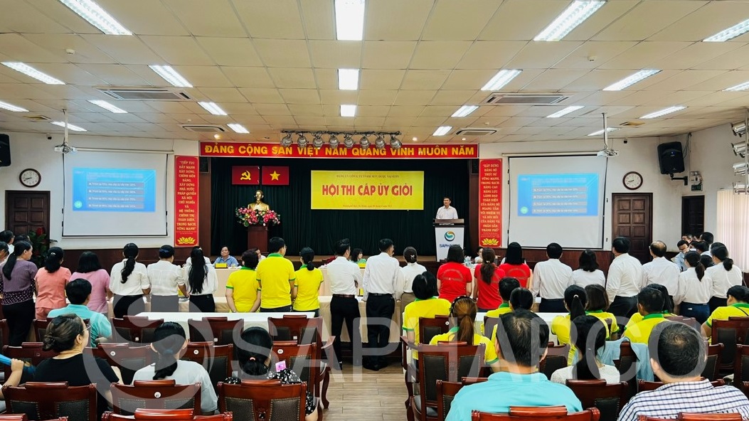 Sapharco - Hội thi Cấp ủy giỏi