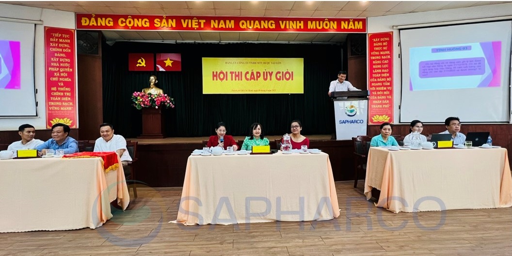 Sapharco - Hội thi Cấp ủy giỏi