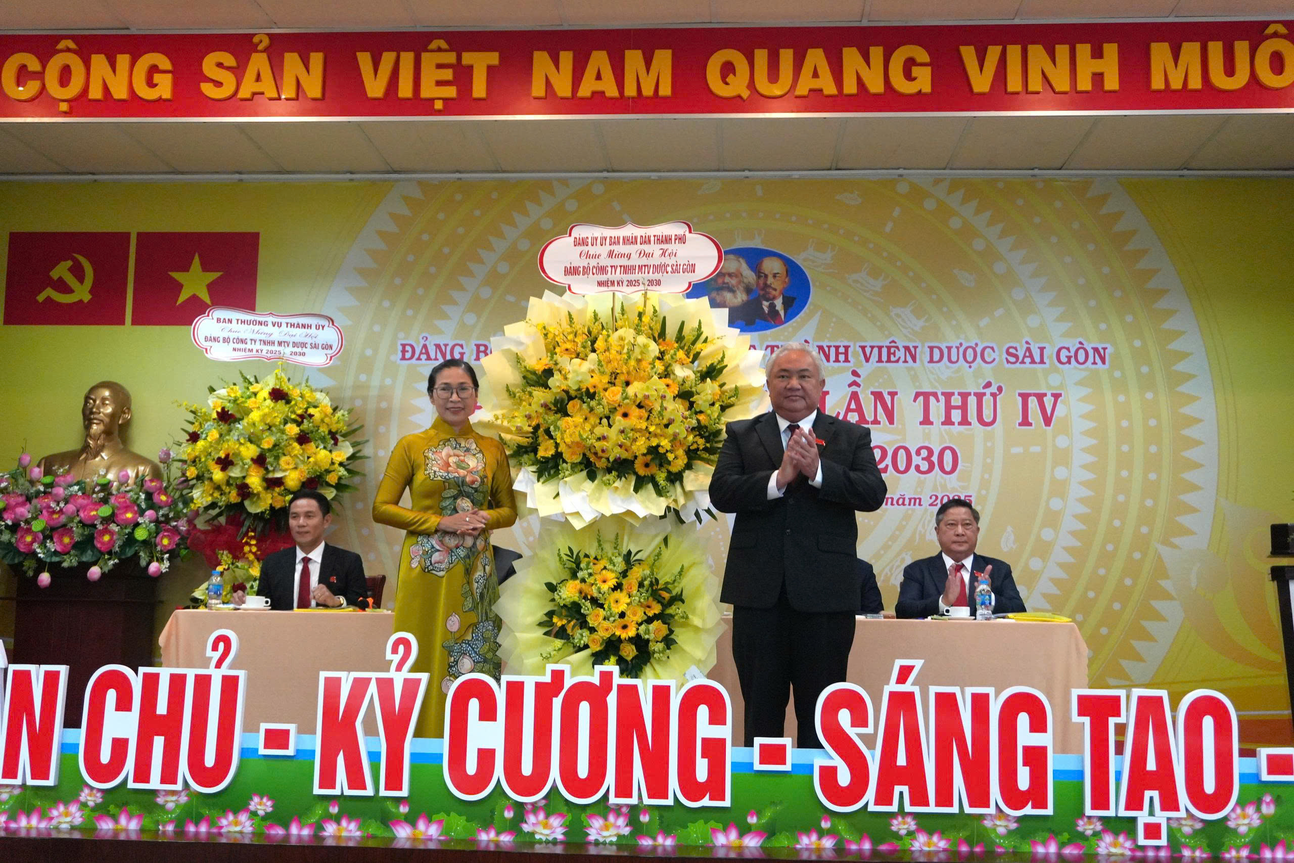 Đại hội Đại biểu Đảng bộ Công ty TNHH MTV Dược Sài Gòn lần thứ IV nhiệm kỳ 2025-2030