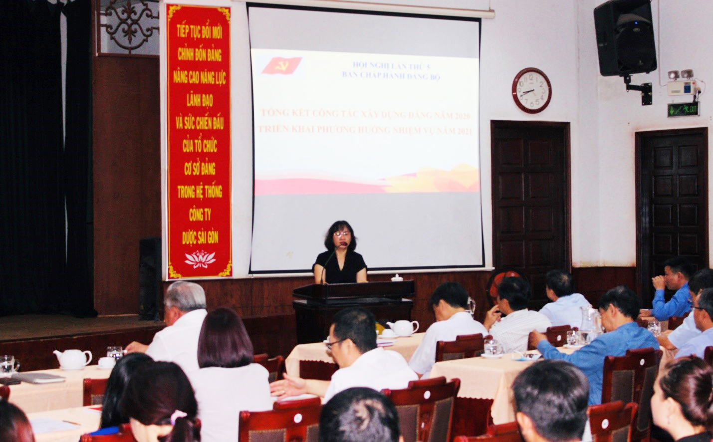 Hội nghị Ban Chấp hành Đảng bộ lần thứ 5 Nhiệm kỳ 2020 - 2025