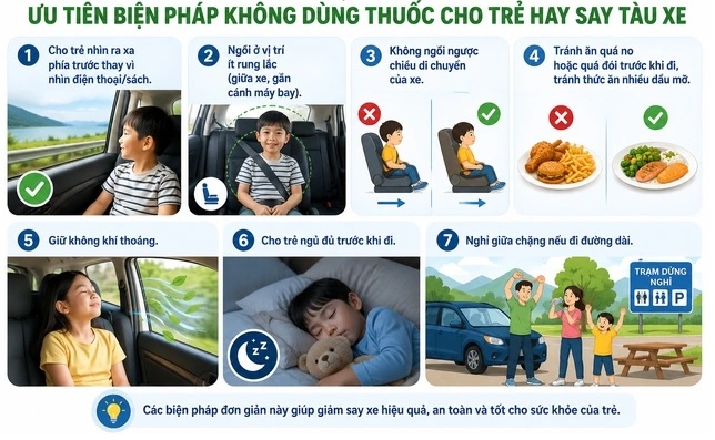 Bác sĩ cảnh báo nguy cơ từ miếng dán chống say tàu xe ở trẻ nhỏ