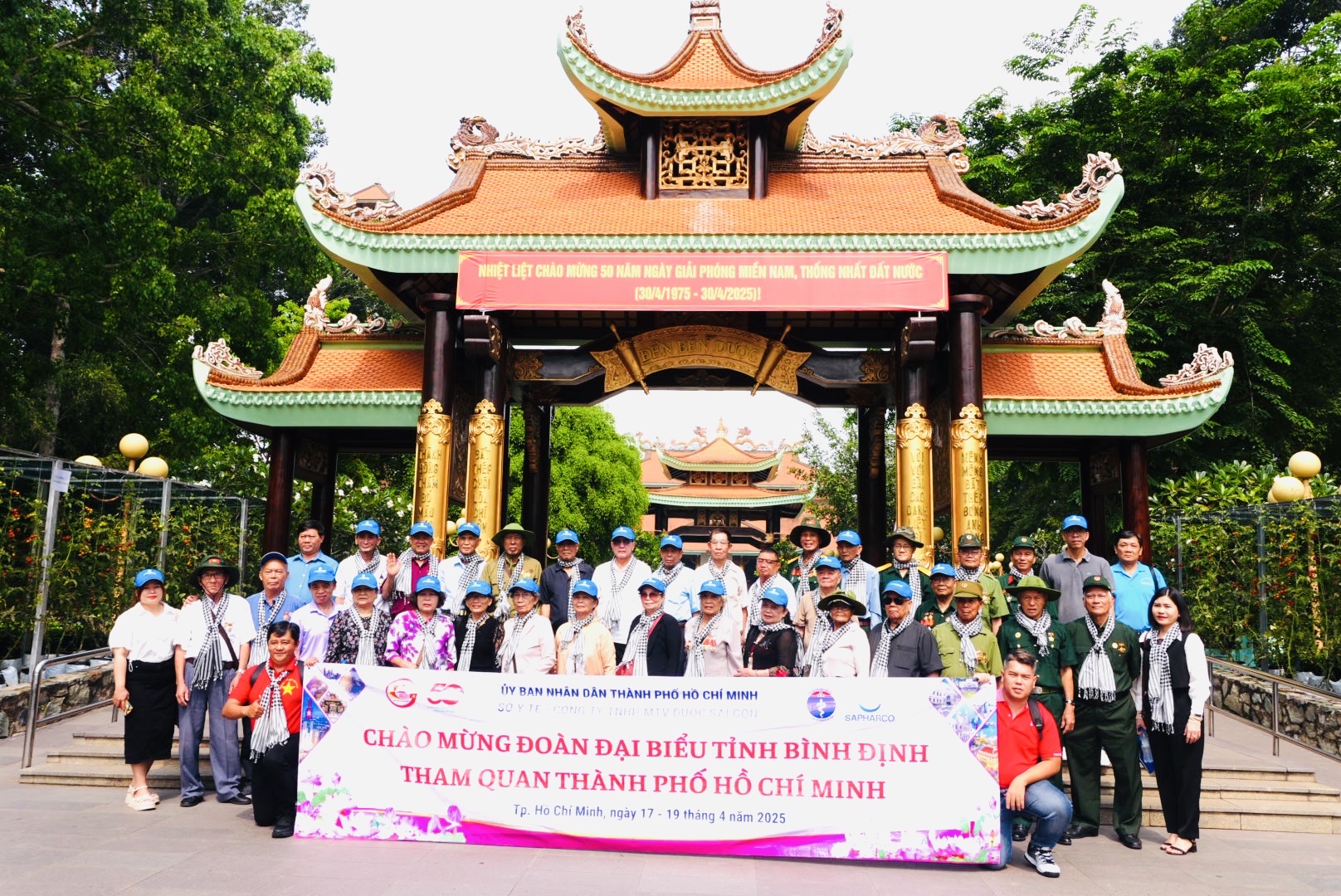 Sapharco và Sở Y tế Thành phố Hồ Chí Minh phối hợp tham gia đón tiếp Đoàn đại biểu tỉnh Bình Định thăm Thành phố Hồ Chí Minh