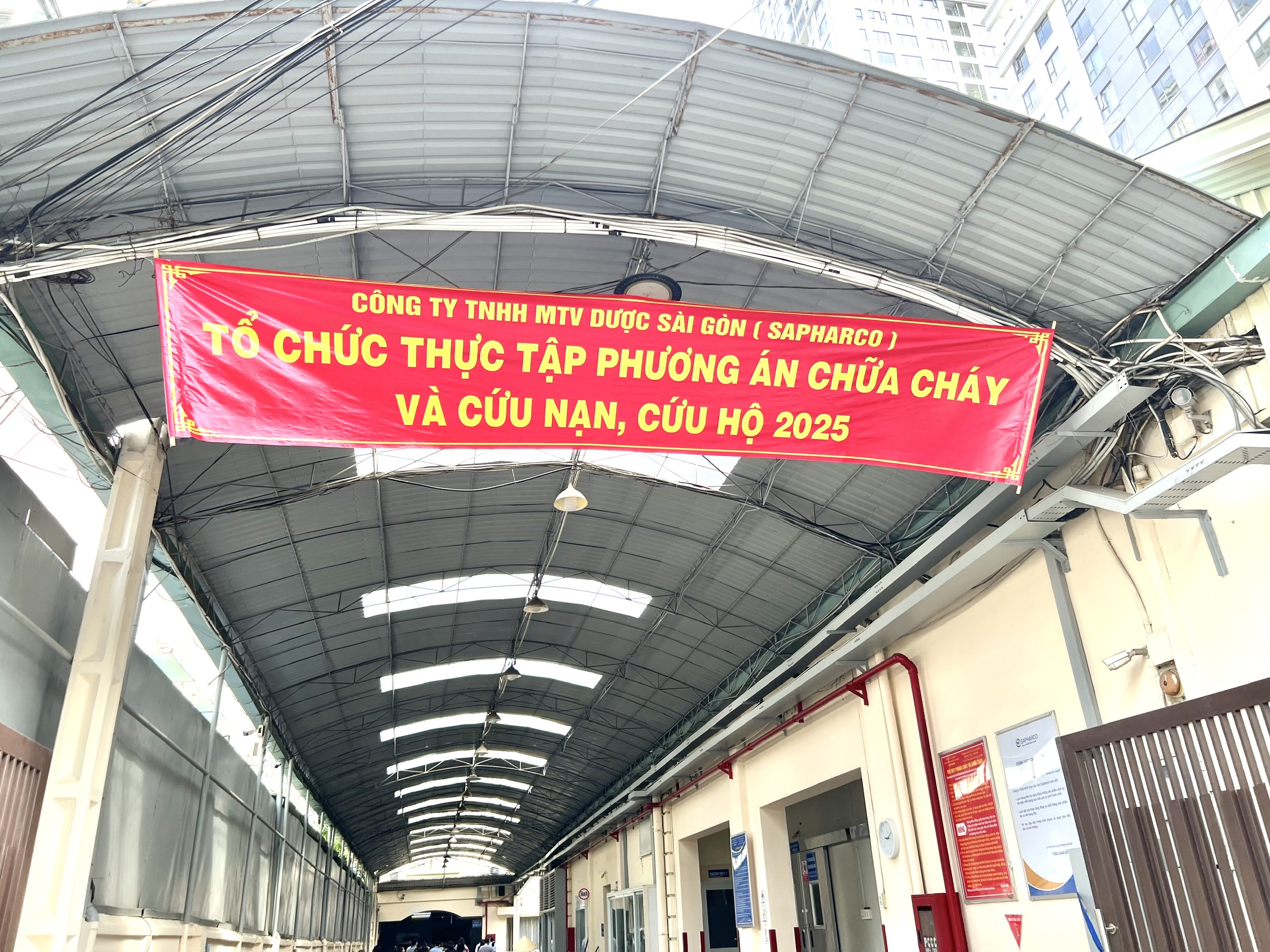 Sapharco Diễn tập PCCC và Cứu nạn, Cứu hộ năm 2025