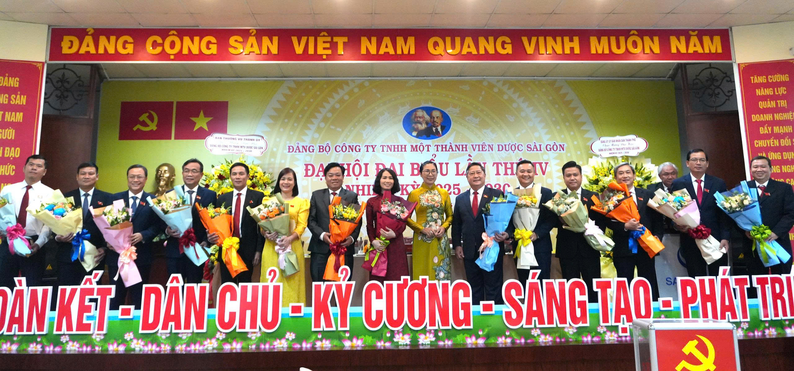 Đại hội Đại biểu Đảng bộ Công ty TNHH MTV Dược Sài Gòn lần thứ IV nhiệm kỳ 2025-2030