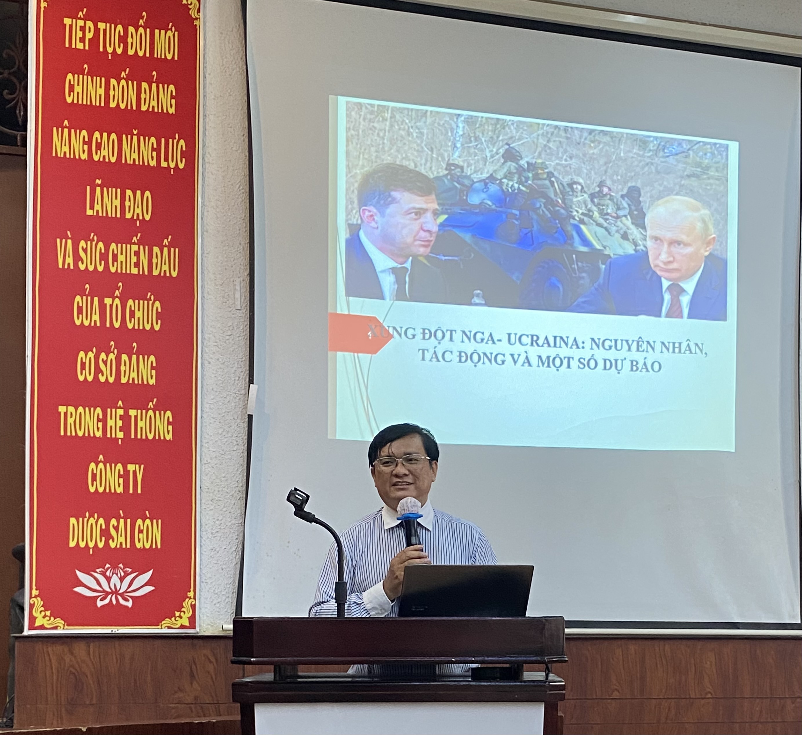 SAPHARCO – Hội nghị thông tin thời sự trong nước và quốc tế quý 2 năm 2022