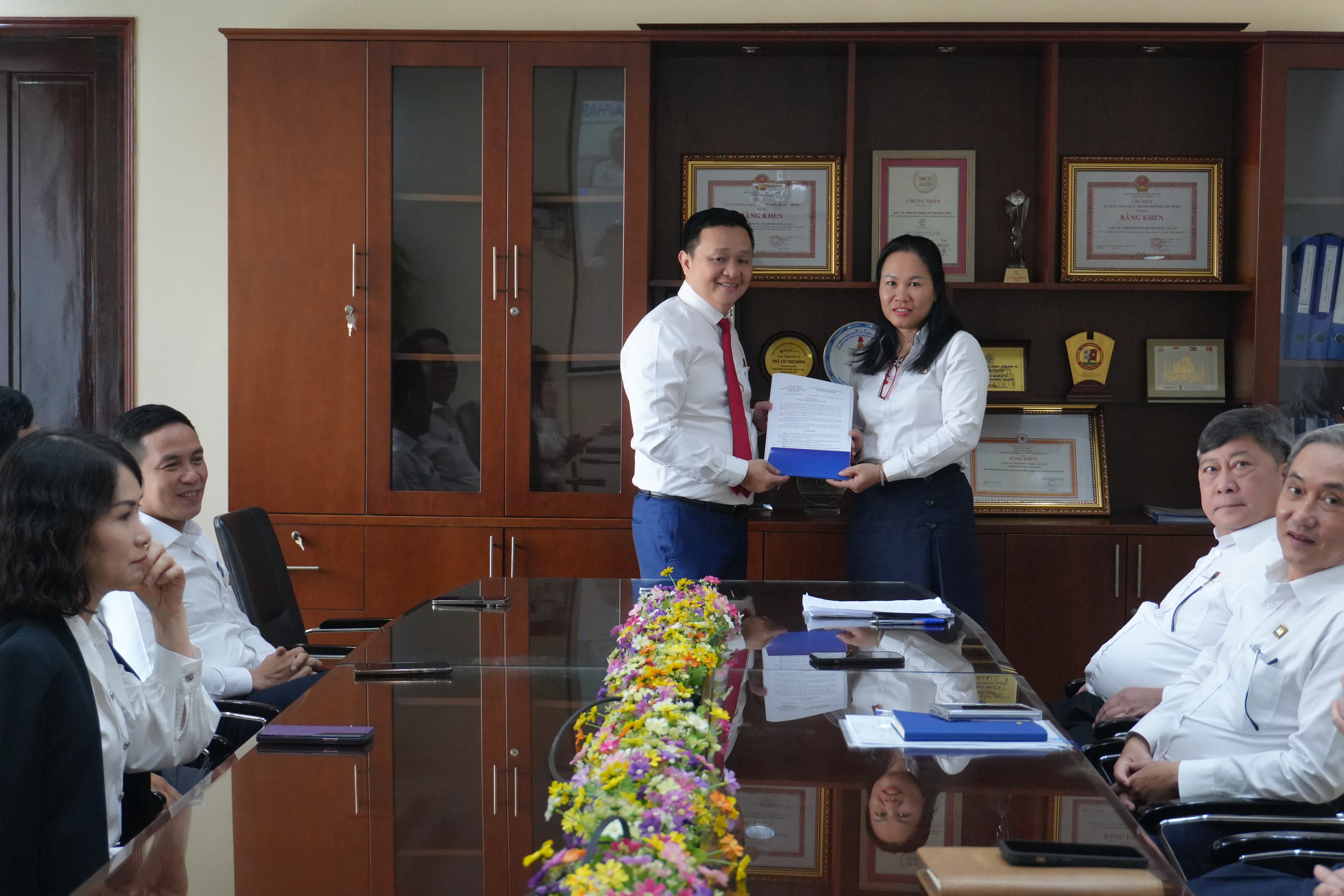Sapharco công bố quyết định về công tác cán bộ