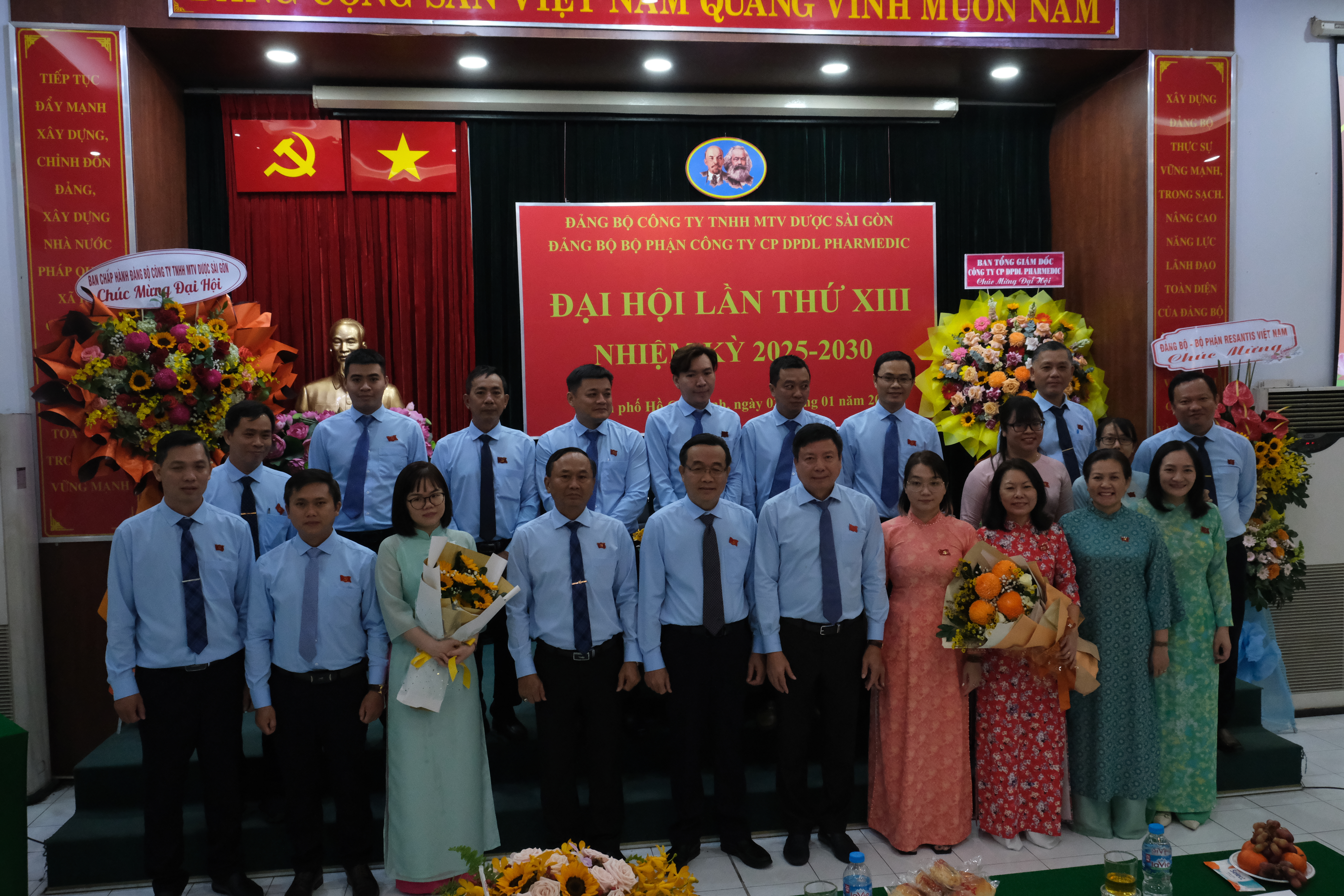Tổ chức thành công Đại hội điểm tại Đảng bộ bộ phận Công ty Cổ phần Dược phẩm Dược liệu Pharmedic nhiệm kỳ 2025 – 2030