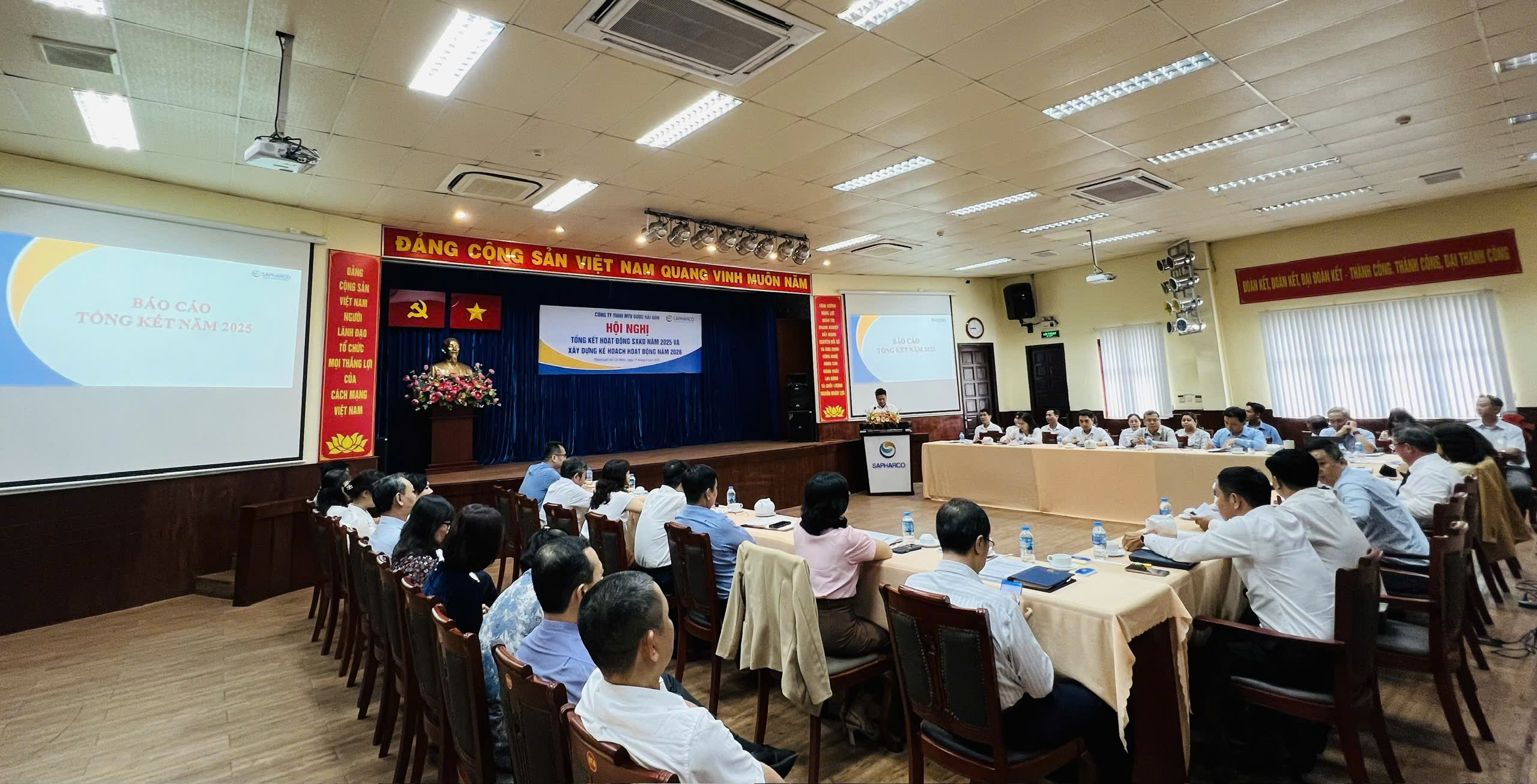 SAPHARCO - Hội nghị tổng kết năm 2025 và xây dựng kế hoạch hoạt động năm 2026