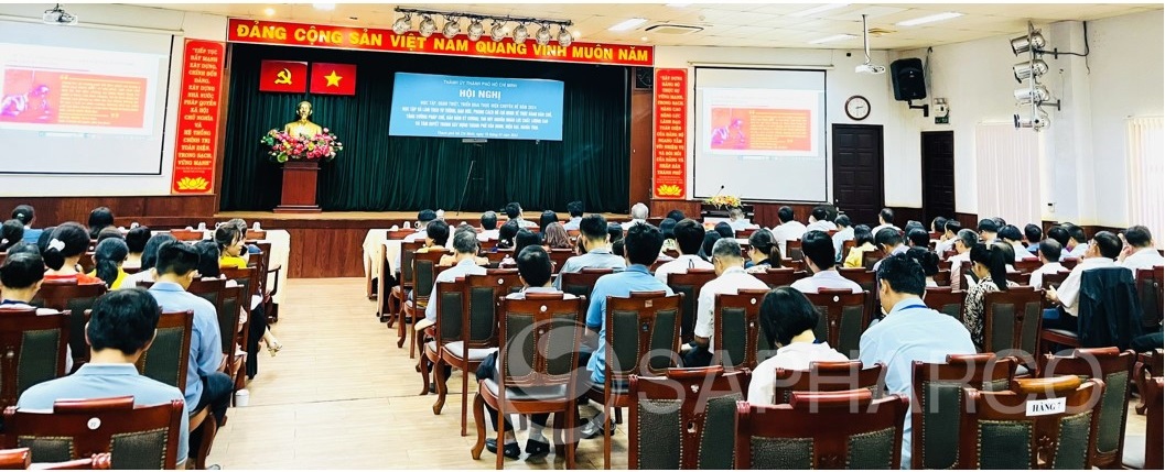 Sapharco tổ chức Hội nghị học tập, quán triệt, triển khai thực hiện Chuyên đề năm 2024