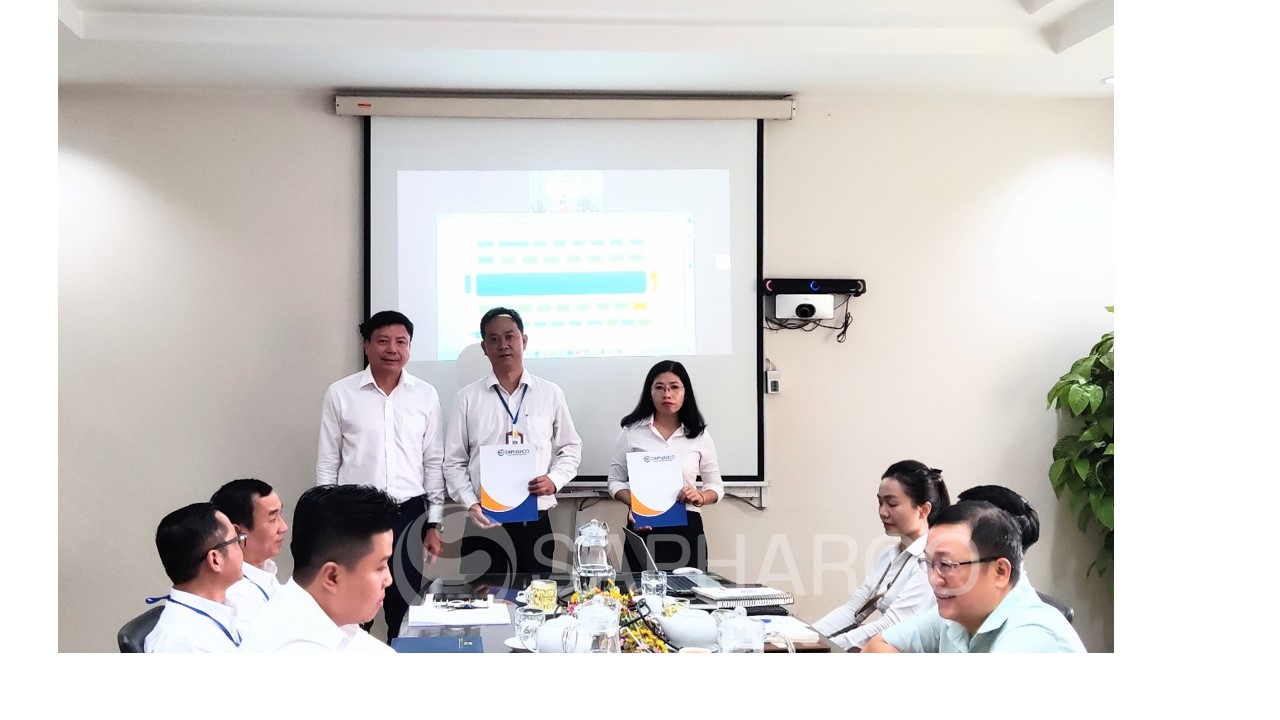 Sapharco công bố quyết định về công tác cán bộ