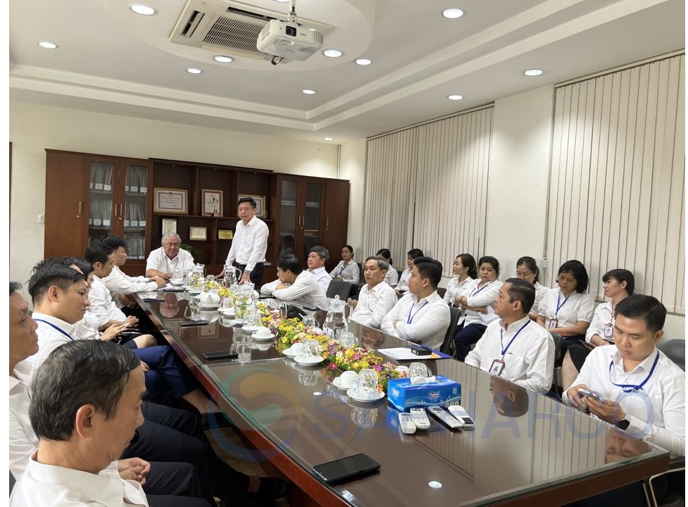 Sapharco công bố quyết định về công tác cán bộ