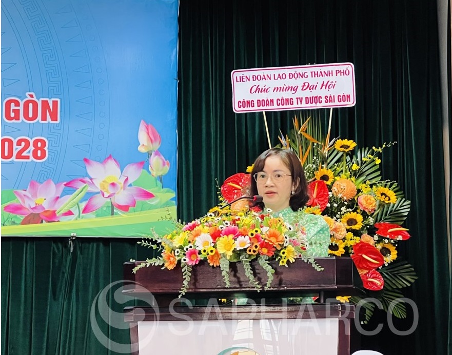 Đại hội Công đoàn Công ty Dược Sài Gòn lần thứ IV  nhiệm kỳ 2023 - 2028