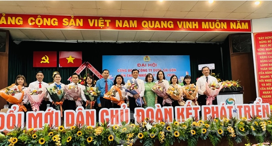 Đại hội Công đoàn Công ty Dược Sài Gòn lần thứ IV  nhiệm kỳ 2023 - 2028