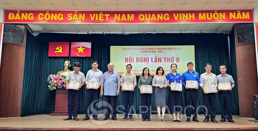 Hội nghị sơ kết Công tác Đảng bộ Công ty TNHH MTV Dược Sài Gòn 6 tháng đầu năm và triển khai phương hướng, nhiệm vụ công tác 6 tháng cuối năm 2023
