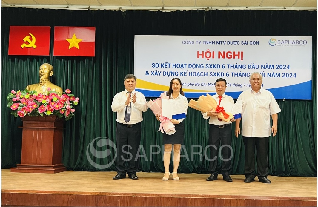 Sapharco công bố quyết định về công tác cán bộ