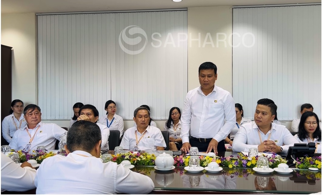 Sapharco công bố quyết định về công tác cán bộ