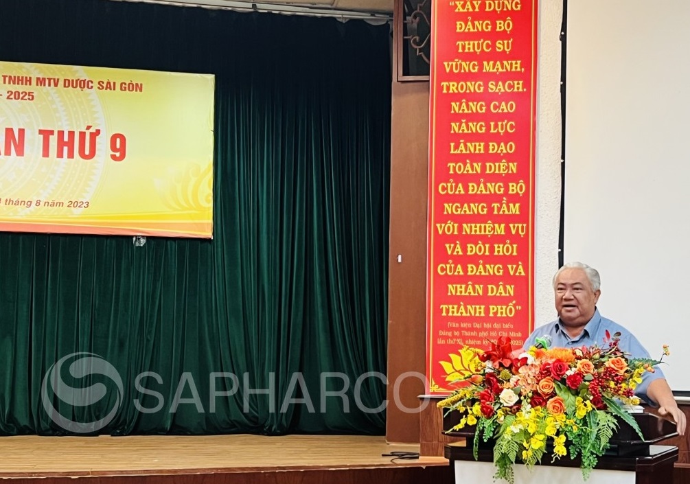 Sapharco công bố quyết định về công tác cán bộ