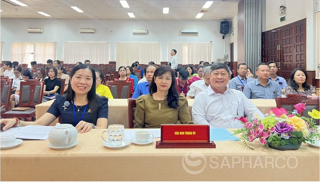 Sapharco tổ chức Hội nghị lần thứ 11 Ban Chấp hành Đảng bộ Công ty TNHH MTV Dược Sài Gòn khóa III nhiệm kỳ 2020 - 2025.