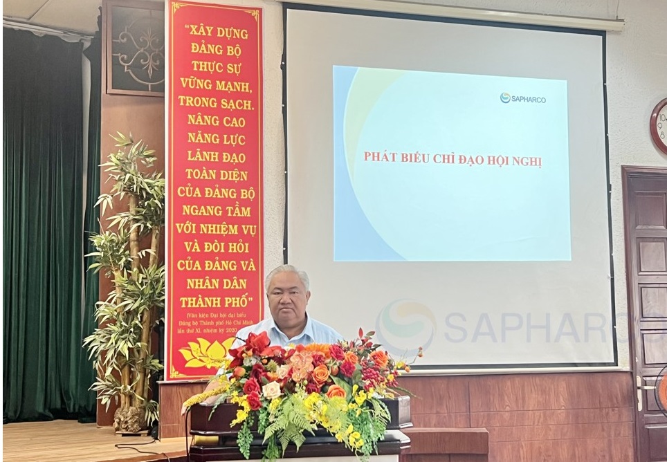 Sapharco tổ chức Hội nghị lần thứ 11 Ban Chấp hành Đảng bộ Công ty TNHH MTV Dược Sài Gòn khóa III nhiệm kỳ 2020 - 2025.