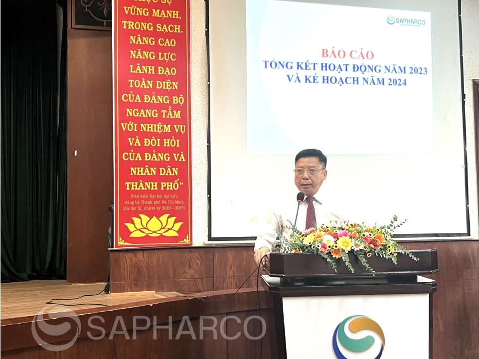 SAPHARCO - Quyết tâm thực hiện thắng lợi Nghị quyết Hội nghị Người lao động năm 2024.