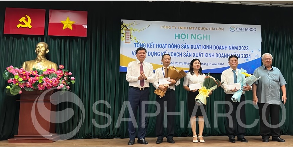 Sapharco tổ chức hội nghị Tổng kết hoạt động năm 2023 và xây dựng kế hoạch năm 2024 Sapharco tổ chức hội nghị Tổng kết hoạt động năm 2023 và xây dựng kế hoạch năm 2024