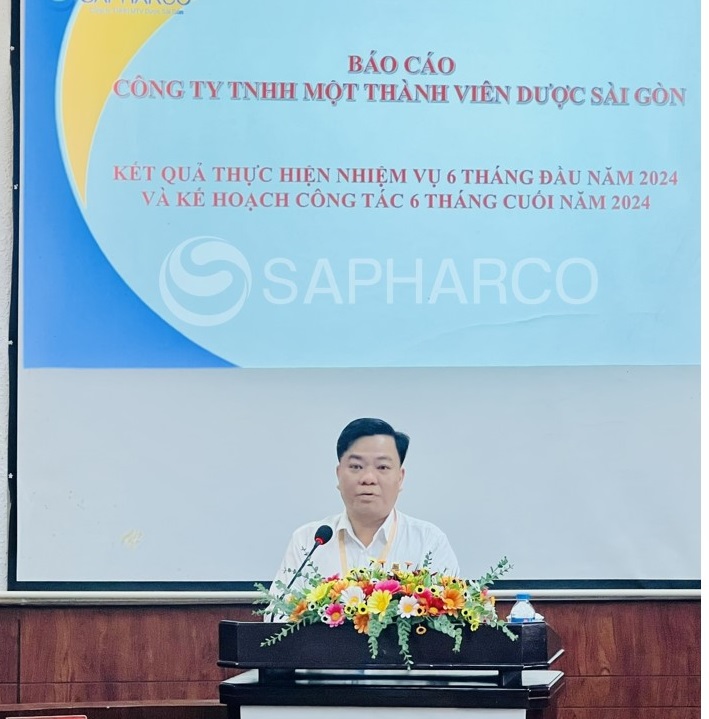 Hội nghị lần thứ 12 (mở rộng) Ban Chấp hành Đảng bộ Công ty TNHH MTV Dược Sài Gòn khóa III, nhiệm kỳ 2020 - 2025