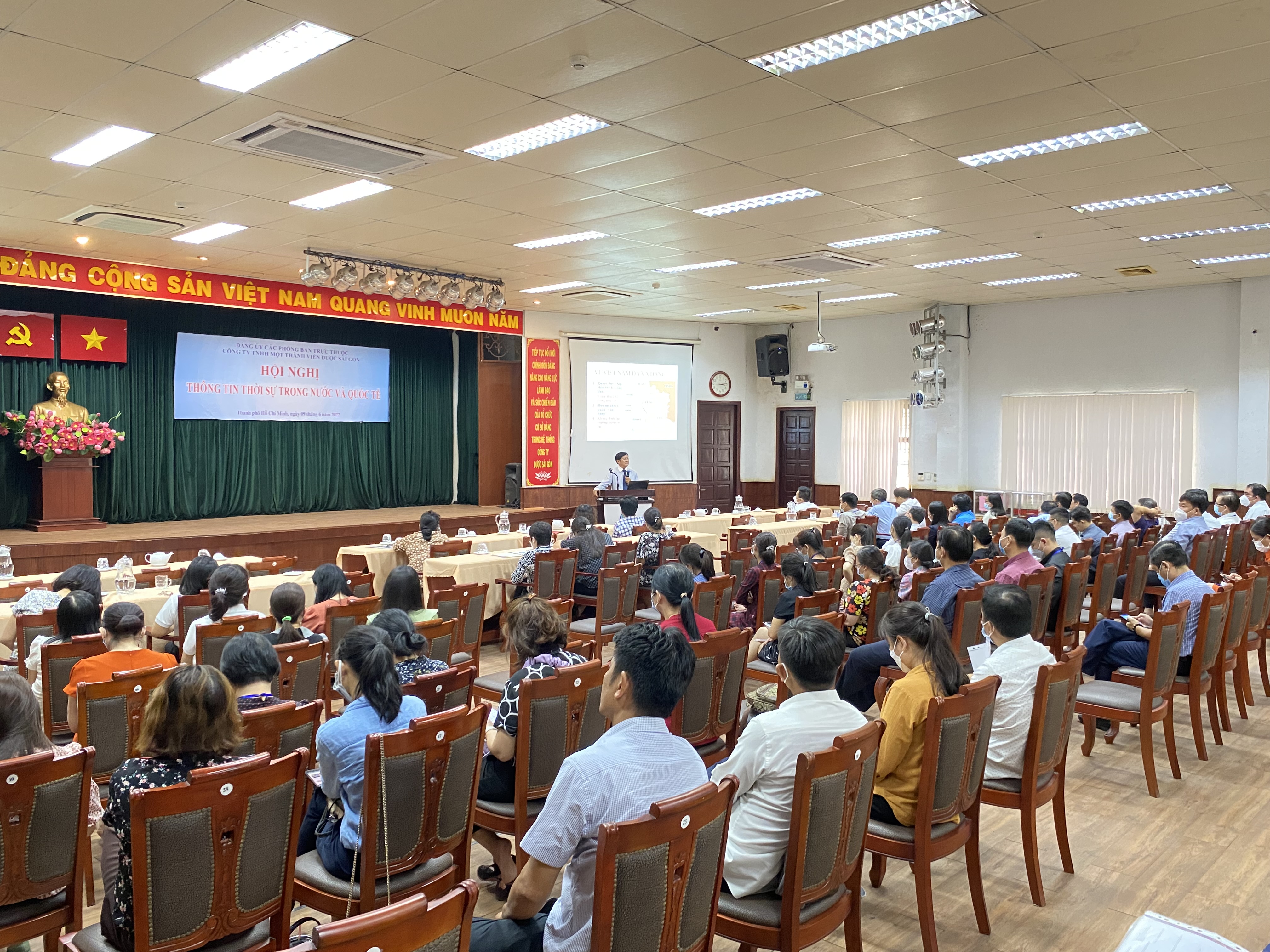 SAPHARCO – Hội nghị thông tin thời sự trong nước và quốc tế quý 2 năm 2022