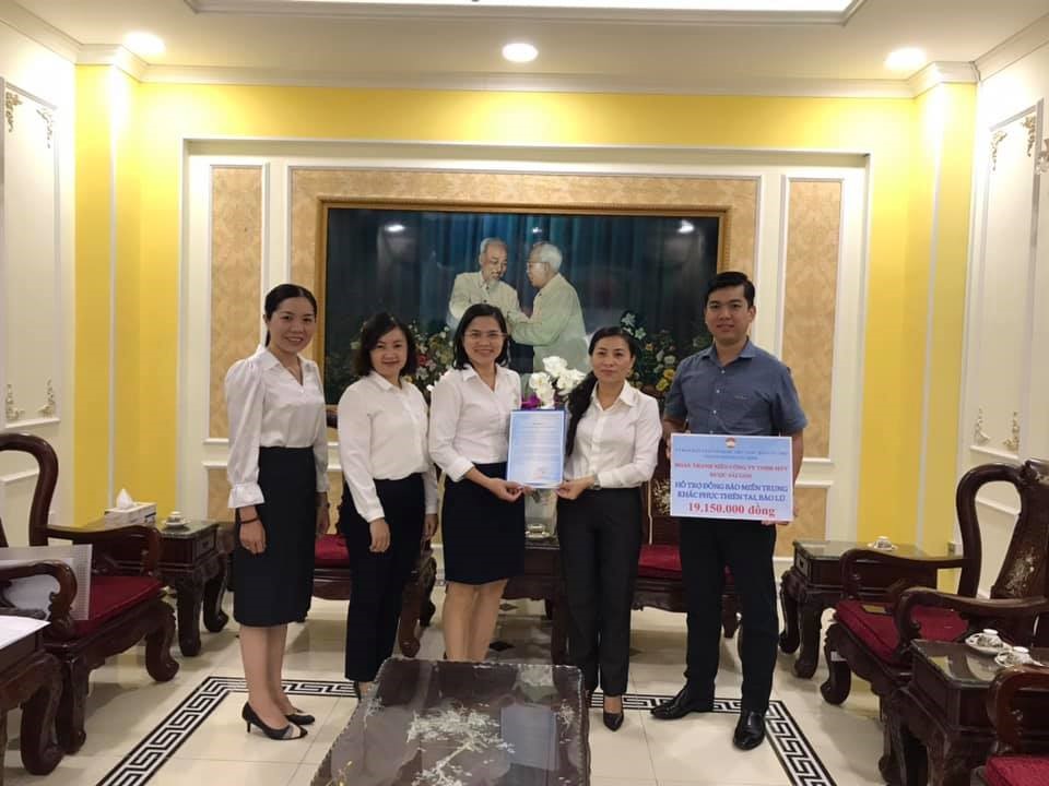 Công Ty TNHH MTV Dược Sài Gòn ủng hộ đồng bào miền Trung bị ảnh hưởng bão lũ. Công Ty TNHH MTV Dược Sài Gòn ủng hộ đồng bào miền Trung bị ảnh hưởng bão lũ.