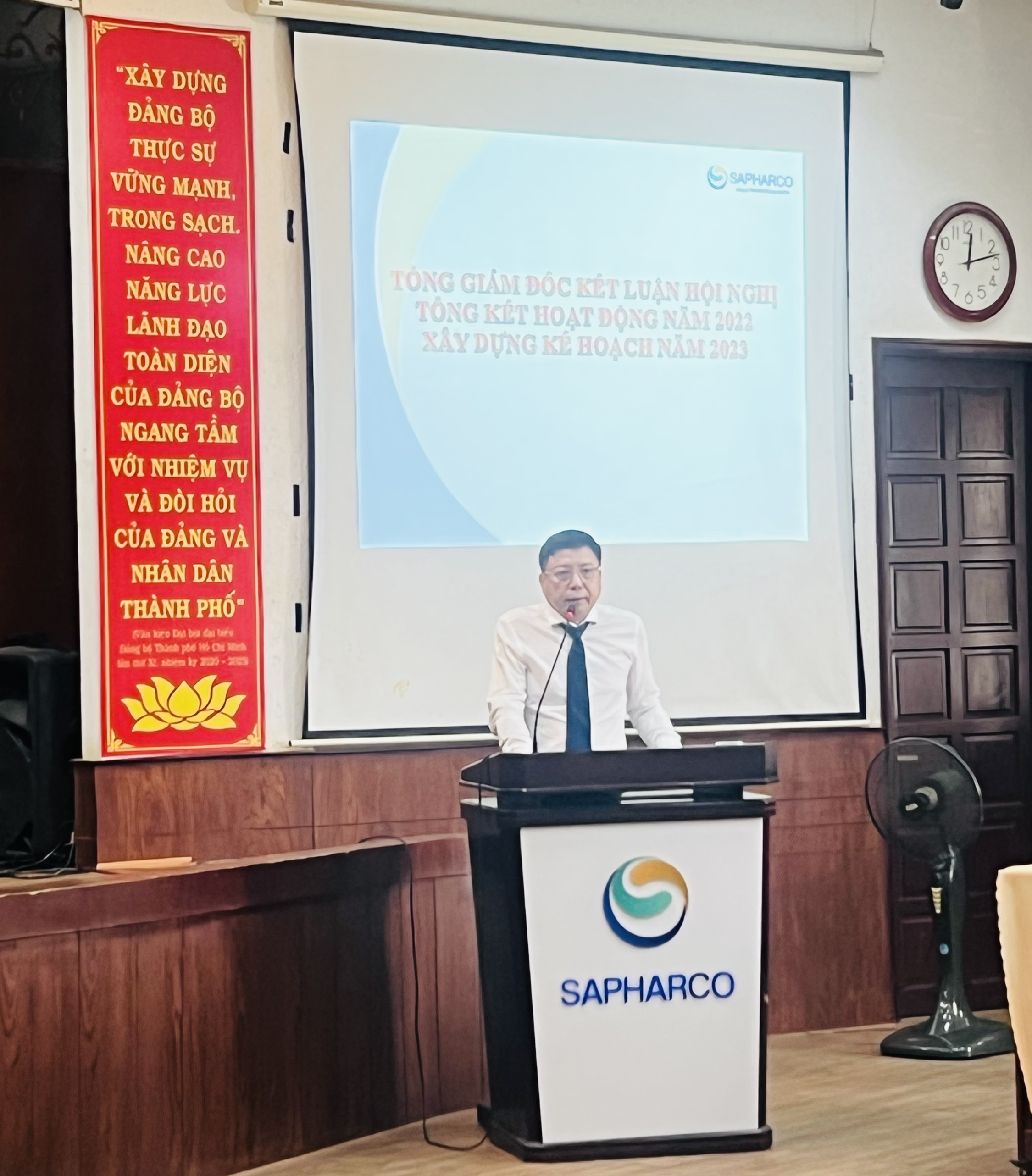 Sapharco tổ chức Hội nghị Tổng kết hoạt động năm 2022 và Xây dựng kế hoạch năm 2023