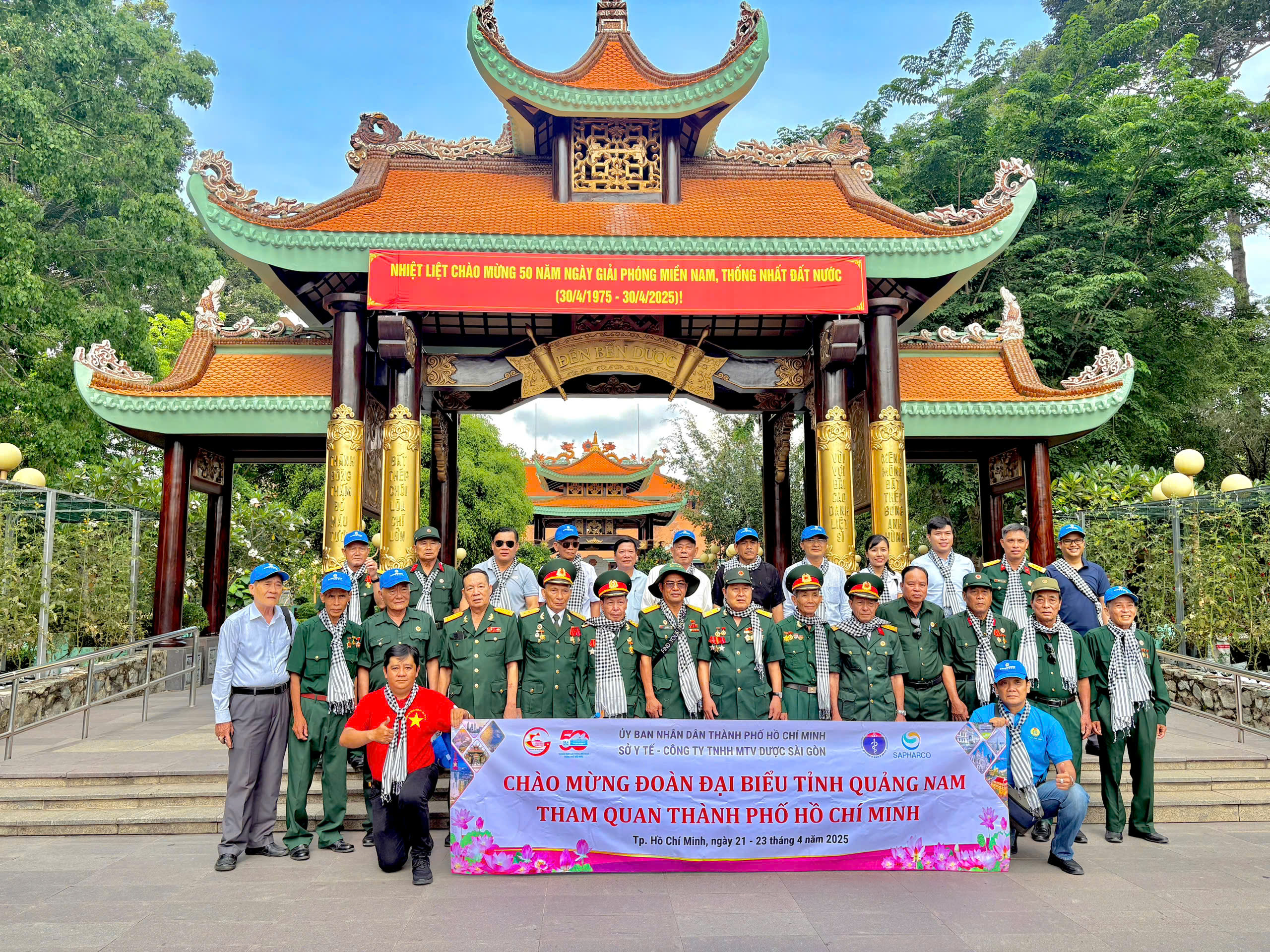 Sapharco và Sở Y tế Thành phố Hồ Chí Minh phối hợp tham gia đón tiếp Đoàn đại biểu tỉnh Quảng Nam thăm Thành phố Hồ Chí Minh