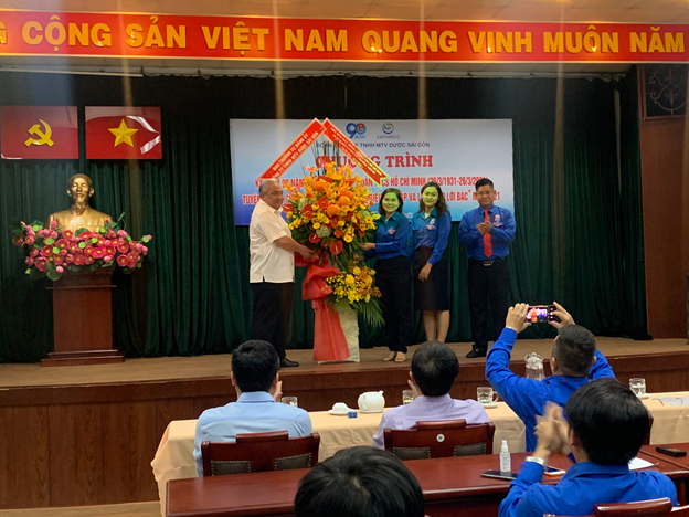 Đoàn Sapharco tổ chức lễ Kỷ niệm 90 năm ngày thành lập Đoàn TNCS Hồ Chí Minh (26/3/1931 - 26/3/2021)