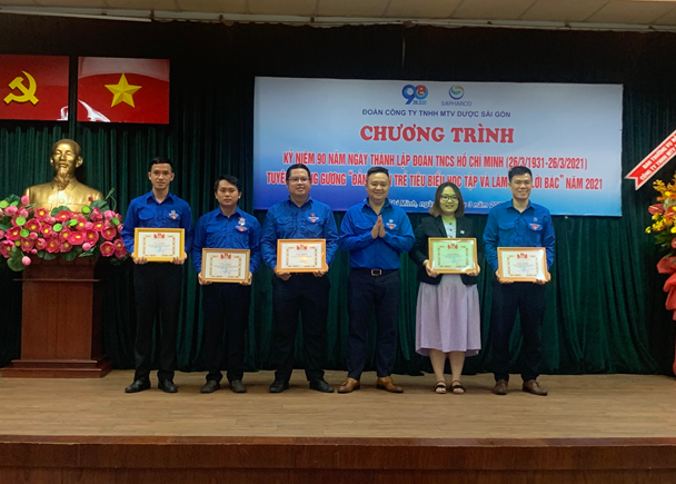 Đoàn Sapharco tổ chức lễ Kỷ niệm 90 năm ngày thành lập Đoàn TNCS Hồ Chí Minh (26/3/1931 - 26/3/2021)