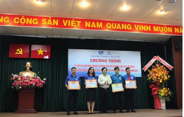 Đoàn Sapharco tổ chức lễ Kỷ niệm 90 năm ngày thành lập Đoàn TNCS Hồ Chí Minh (26/3/1931 - 26/3/2021)