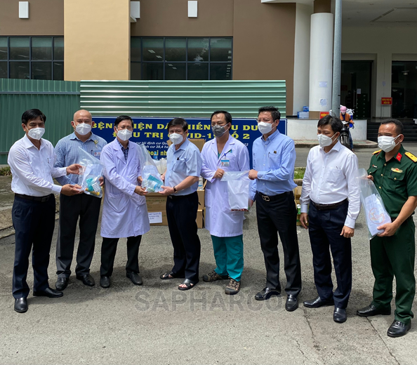 Công ty TNHH MTV Dược Sài Gòn đóng góp hơn 39.000 phần quà  ủng hộ phòng, chống dịch Covid-19