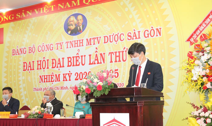 Đại hội đại biểu Đảng bộ Công ty TNHH MTV Dược Sài Gòn lần thứ III, nhiệm kỳ 2020 – 2025