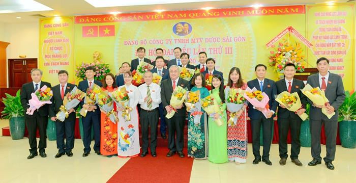 Đại hội đại biểu Đảng bộ Công ty TNHH MTV Dược Sài Gòn lần thứ III, nhiệm kỳ 2020 – 2025