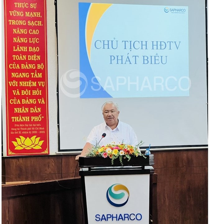 Sapharco - Hội nghị sơ kết 6 tháng đầu năm và xây dựng kế hoạch 6 tháng cuối năm 2024