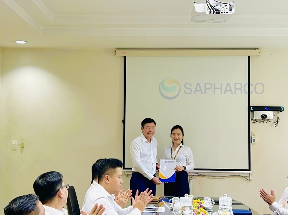 Sapharco công bố quyết định về công tác cán bộ Sapharco công bố quyết định về công tác cán bộ