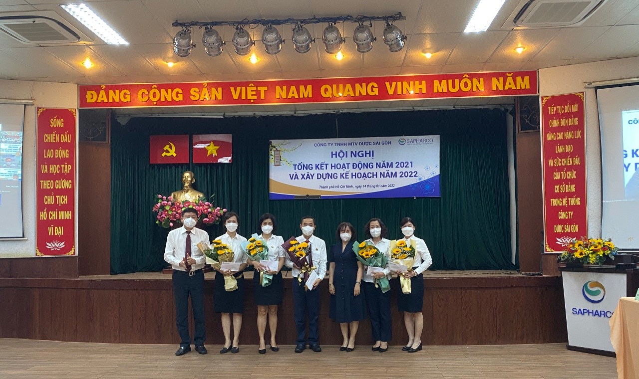 Sapharco tổ chức hội nghị Tổng kết năm 2021 và xây dựng