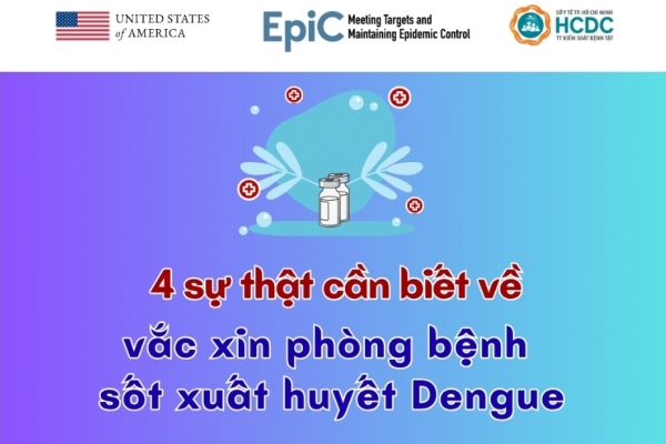 4 sự thật cần biết về vắc xin phòng bệnh sốt xuất huyết Dengue