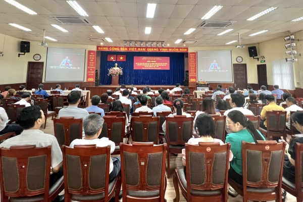 Công ty TNHH MTV Dược Sài Gòn tham dự Hội nghị học tập, quán triệt, tuyên truyền và triển khai thực hiện Nghị quyết, Chương trình hành động thực hiện Nghị quyết Đại hội Đảng bộ Ủy ban nhân dân Thành phố lần thứ I, nhiệm kỳ 2025-2030