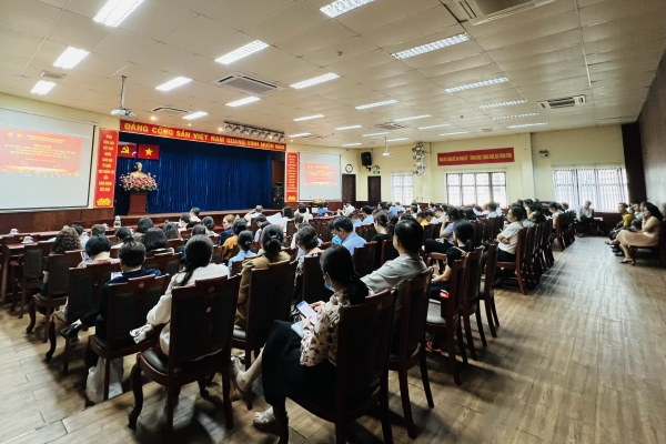 Đảng bộ SAPHARCO tham dự Hội nghị quán triệt, triển khai nghị quyết đại hội đại biểu toàn quốc lần thứ XIV của Đảng và các nghị quyết của Bộ Chính trị, quy định của Ban Chấp hành Trung ương Đảng