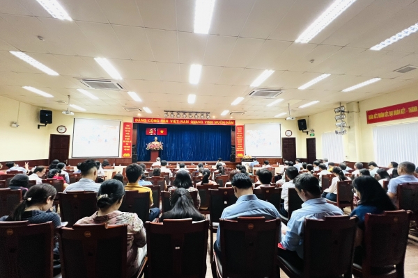 Đảng bộ SAPHARCO tham dự Hội nghị quán triệt, triển khai nghị quyết Hội nghị lần thứ 3 của Ban Chấp hành Trung ương Đảng