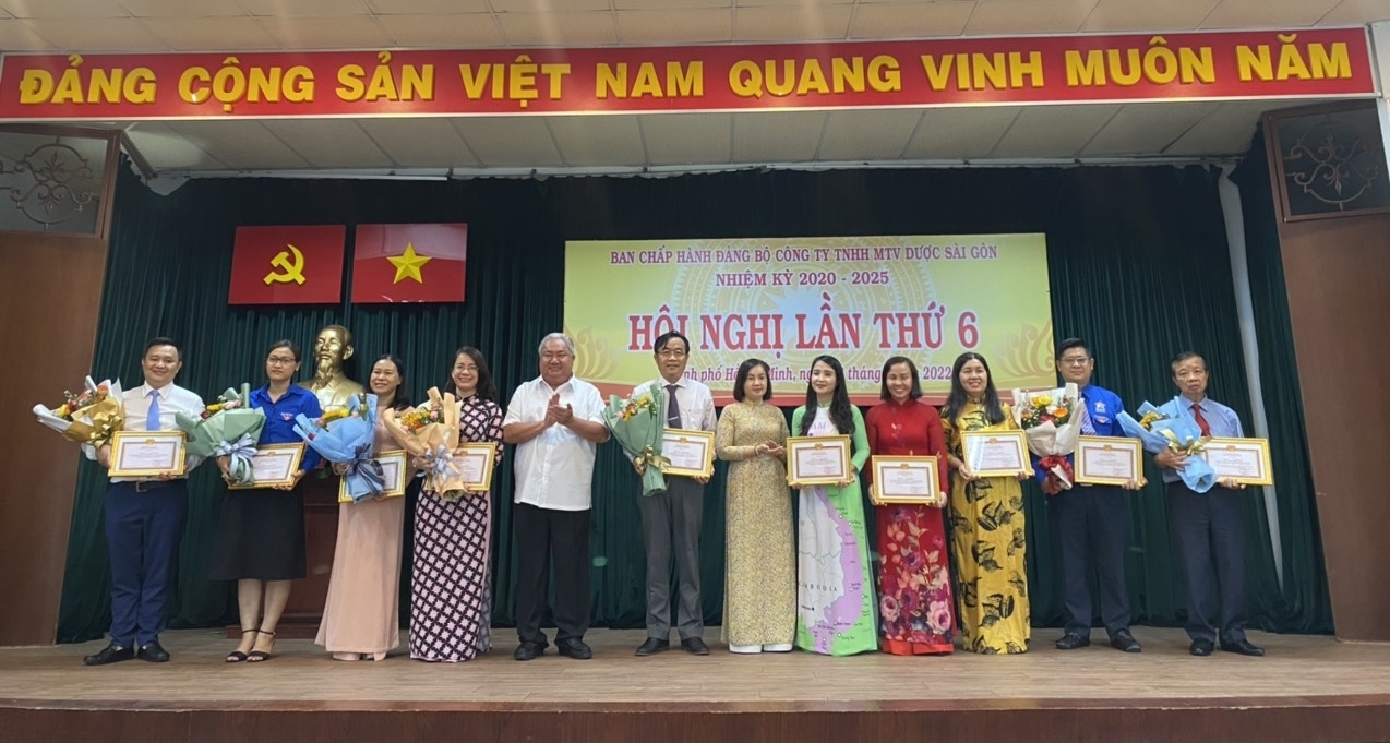 Hội nghị lần thứ 6 - Ban Chấp hành Đảng Bộ Công ty TNHH MTV Dược Sài Gòn