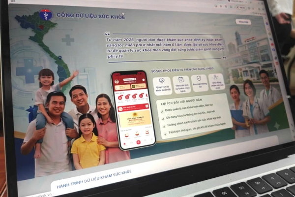 Kết quả khám bệnh sẽ tự động cập nhật trên VNeID sau chiến dịch 100 ngày