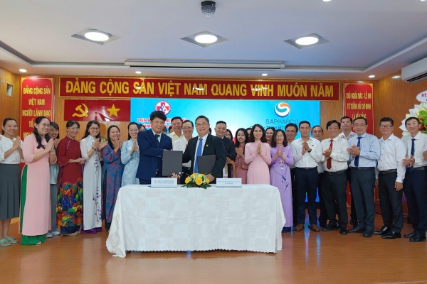 Lễ ký kết biên bản ghi nhớ hợp tác giữa SAPHARCO và Viện Kiểm nghiệm thuốc Thành phố Hồ Chí Minh: Mở ra cơ hội phát triển bền vững