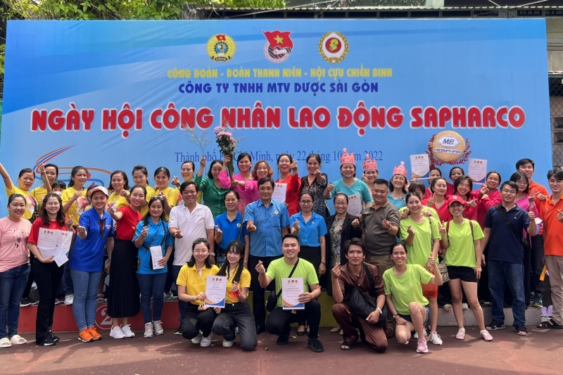 Ngày hội công nhân lao động Sapharco năm 2022